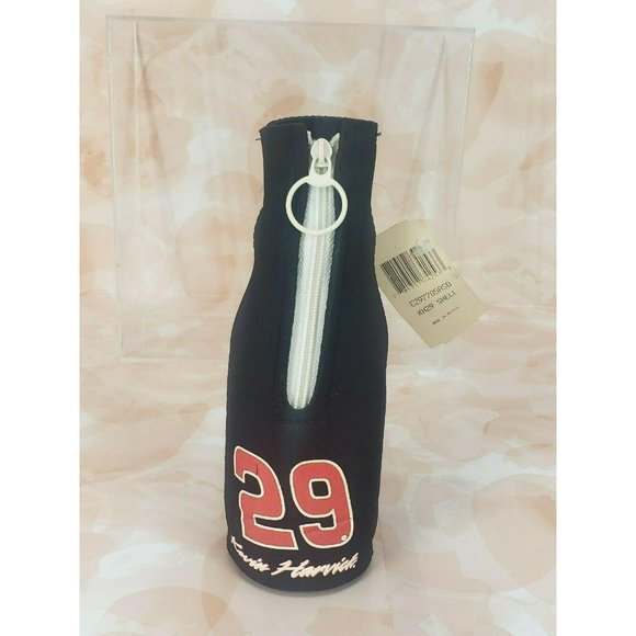 NASCAR‎ KEVIN HARVICK #29 INSULATED BOTTLE COVER HUGGER ZIPPER KOOZIE COOZIE 1T - Picture 2 of 9